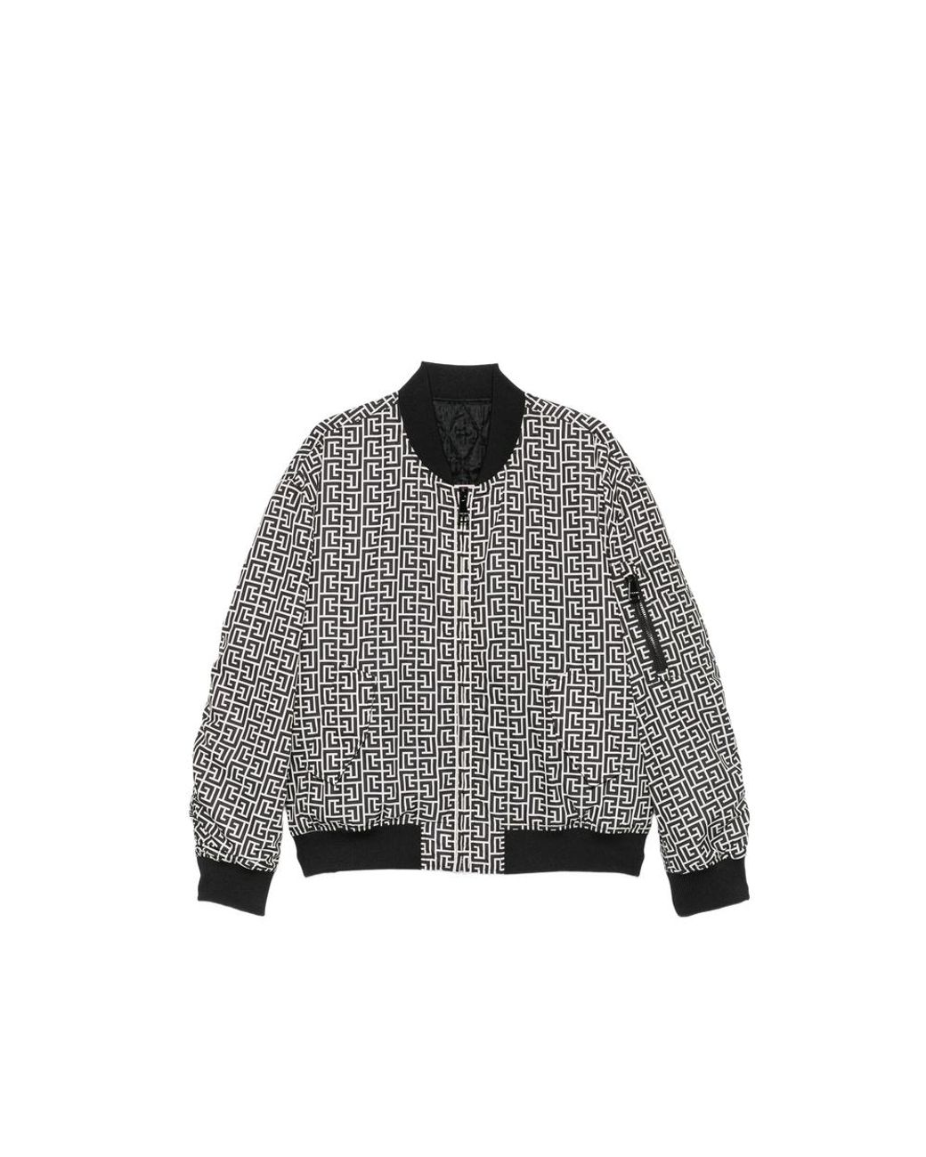 Balmain Gray Jacket for men