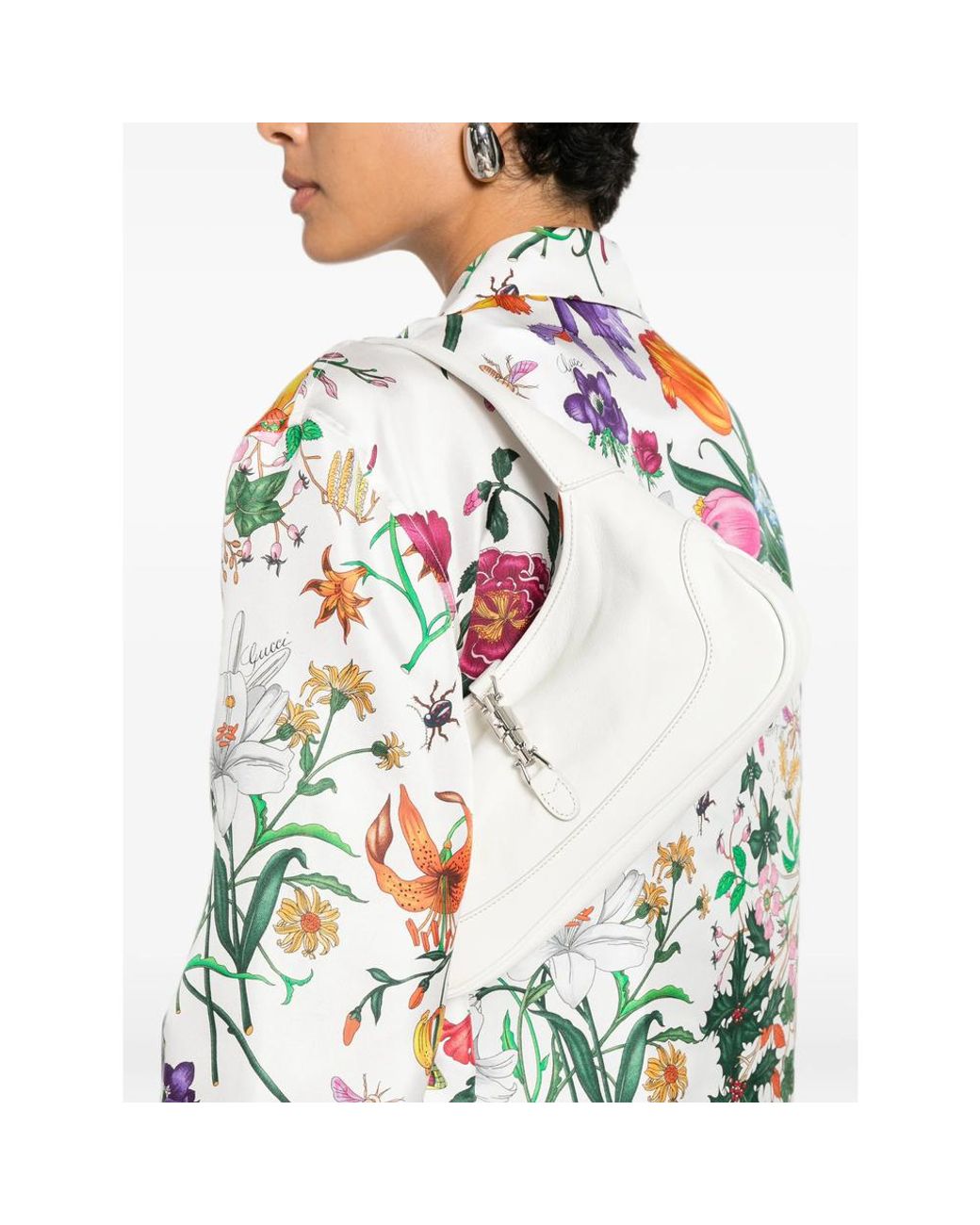 Gucci White Shoulder Bags
