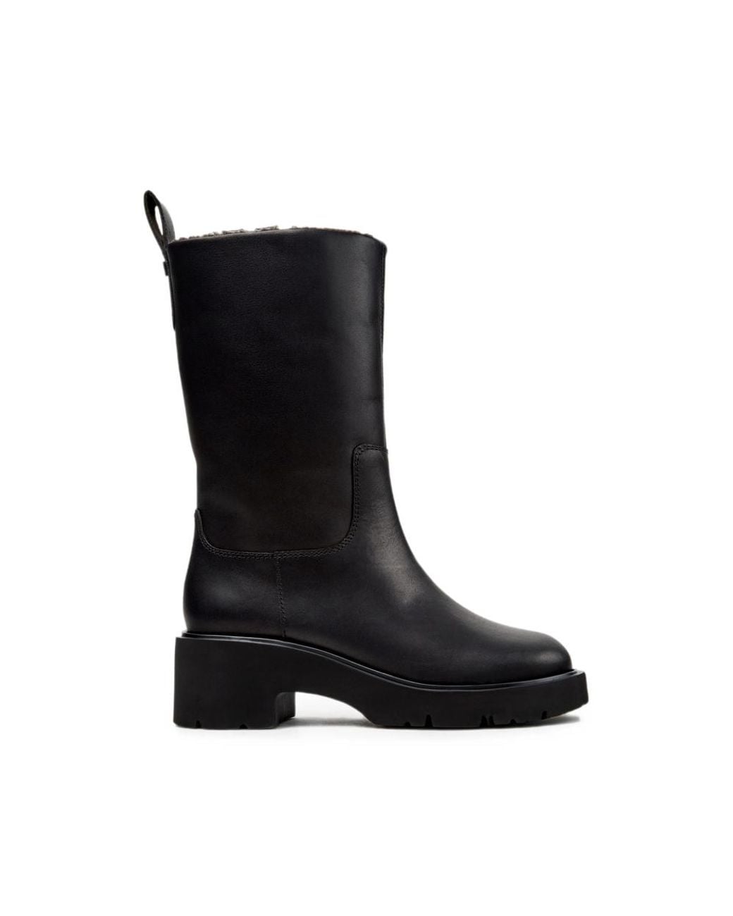 Camper Black High Boots