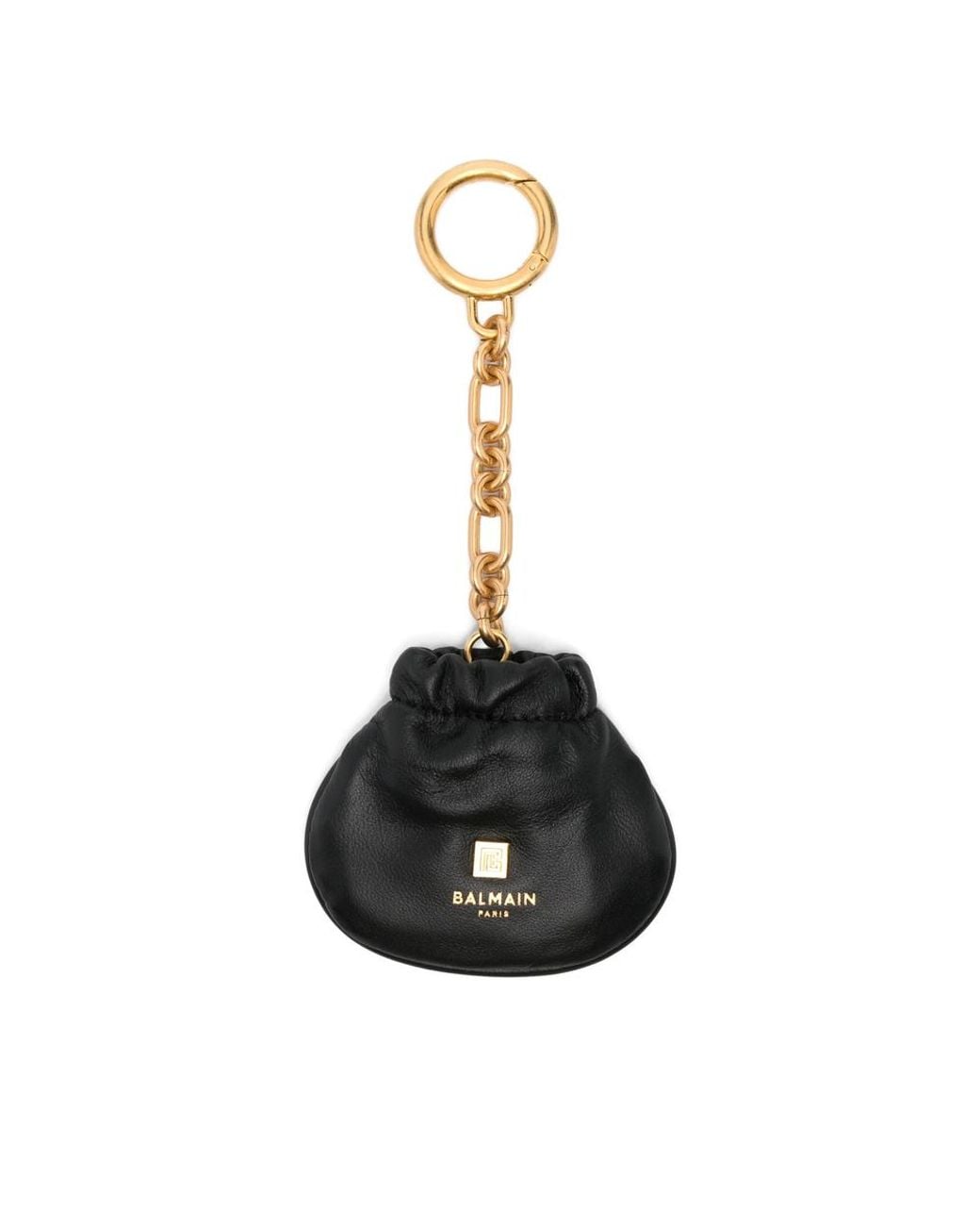 Balmain Black Keyrings & Chains