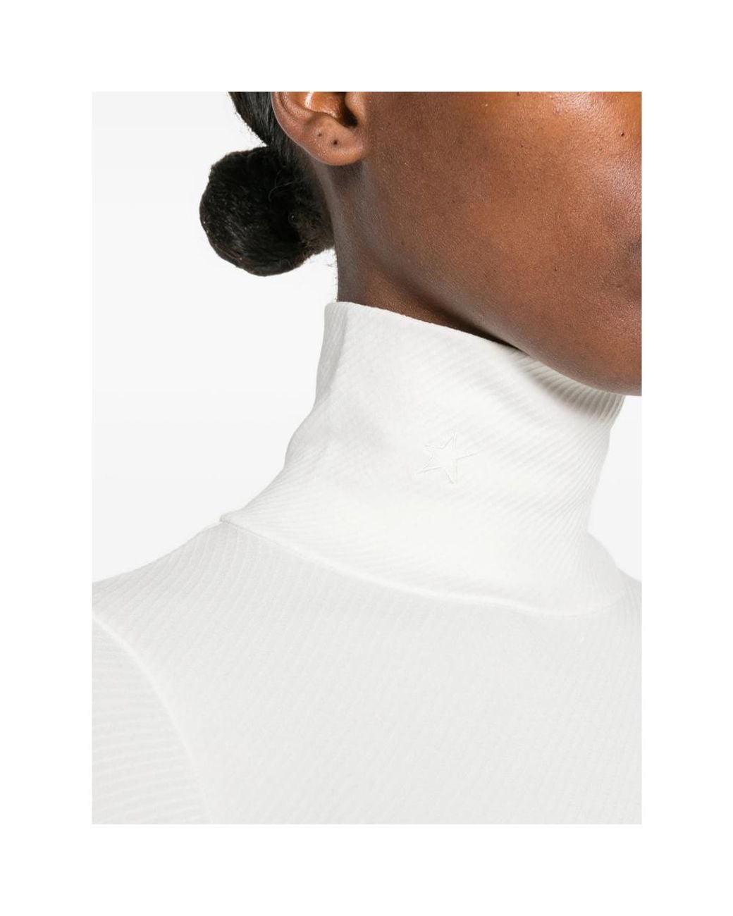 Perfect Moment White Perfect Thermal Rollneck Sweater