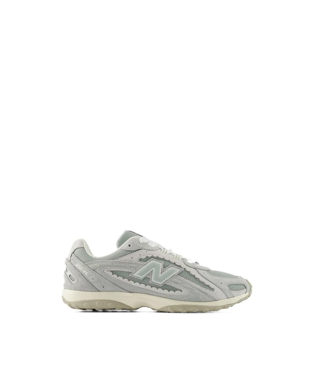 New Balance Gray 204L Mesh-Panel Sneakers for men