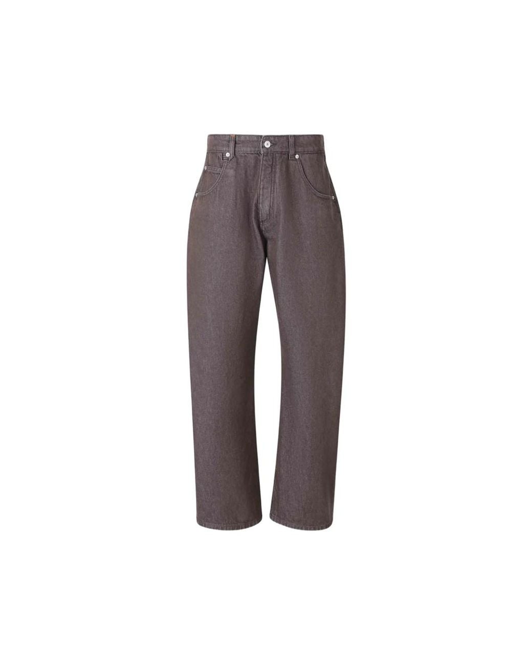 Jacquemus Gray The De-Nîmes Tempo Denim Pants for men
