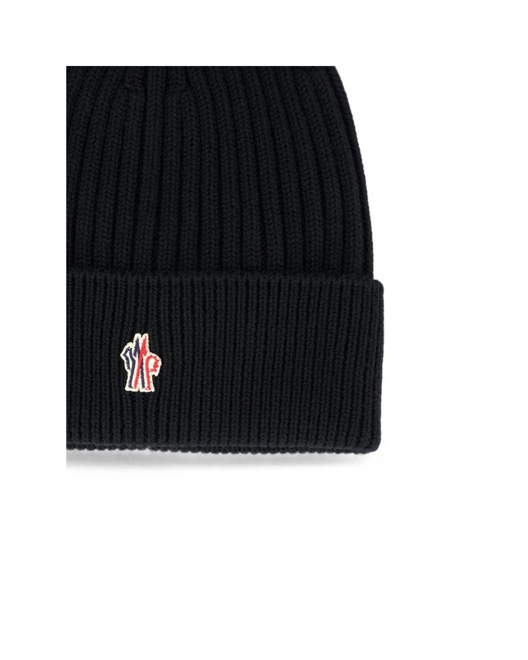 Moncler Black Hats for men