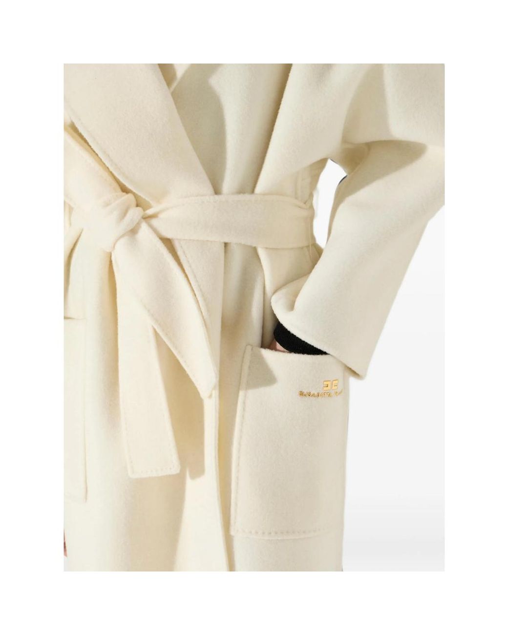 Elisabetta Franchi Natural Coat