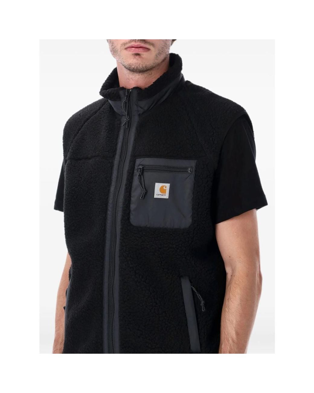 Carhartt Black Prentis Liner Zip-Up Jacket for men