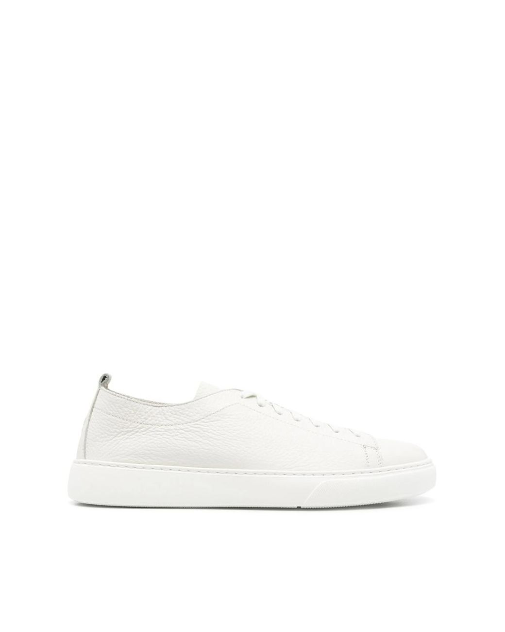 Henderson White Leather Sneakers for men