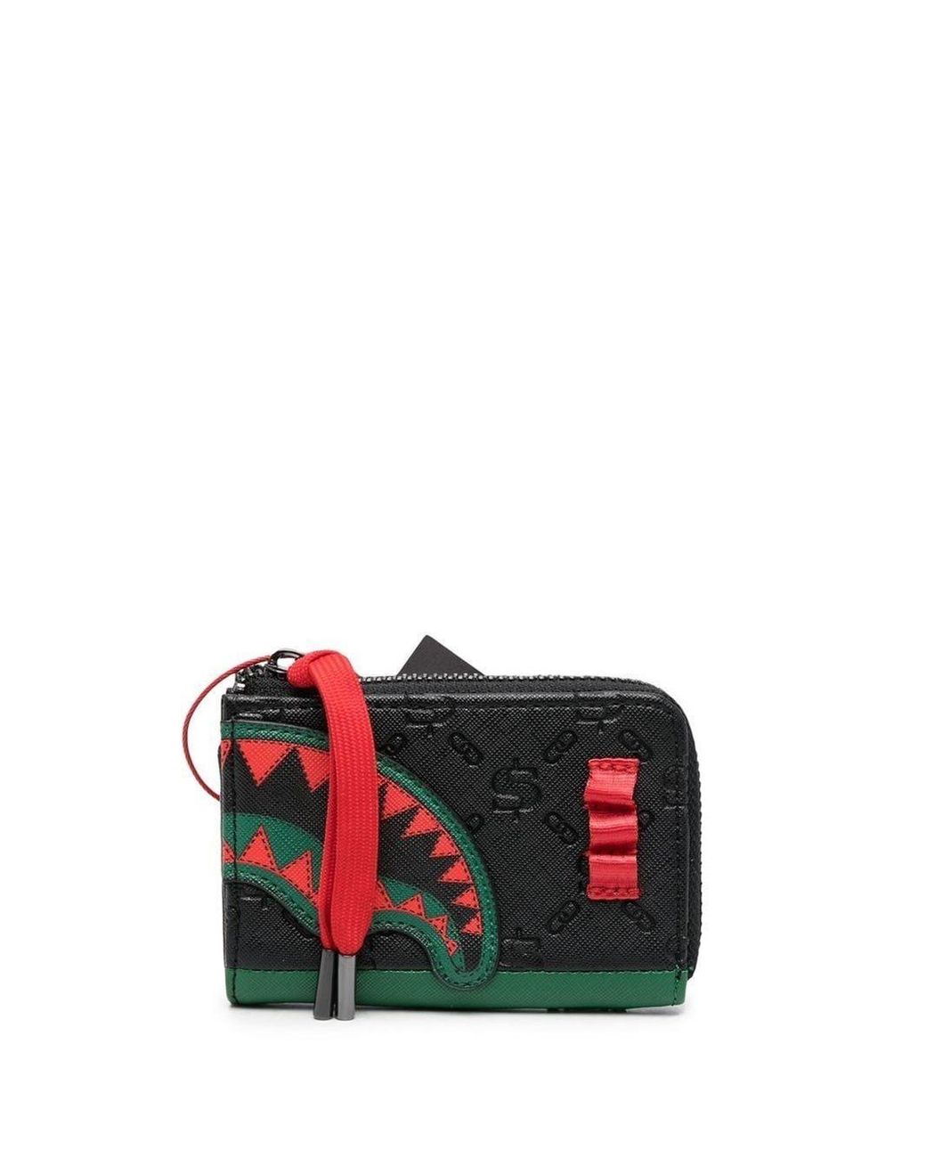 Sprayground Shark Teeth-print Wallet in Red for Men | Lyst