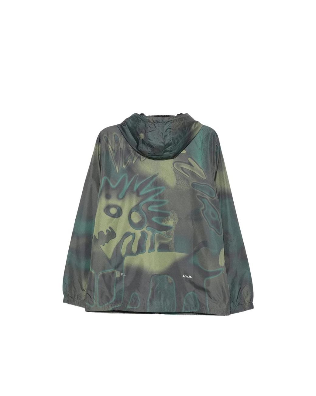 NOCTA Green X Graphic-Print Hooded Jacket for men