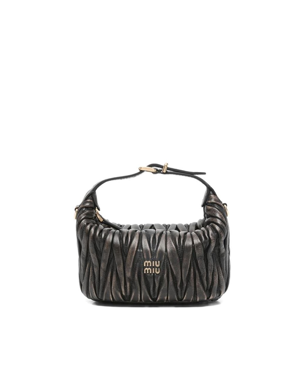 Miu Miu Black Shoulder Bags