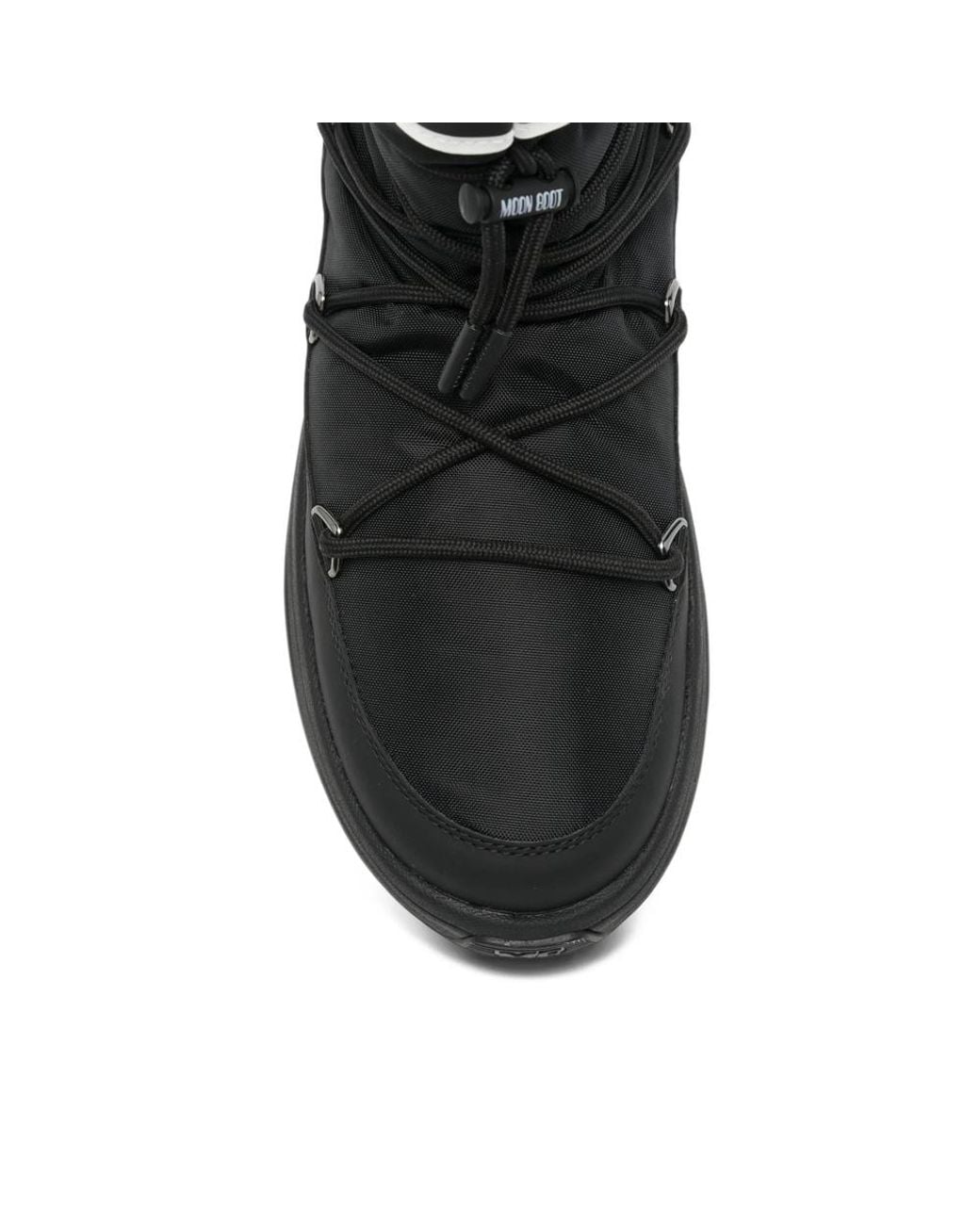 Moon Boot Black Tote Bags