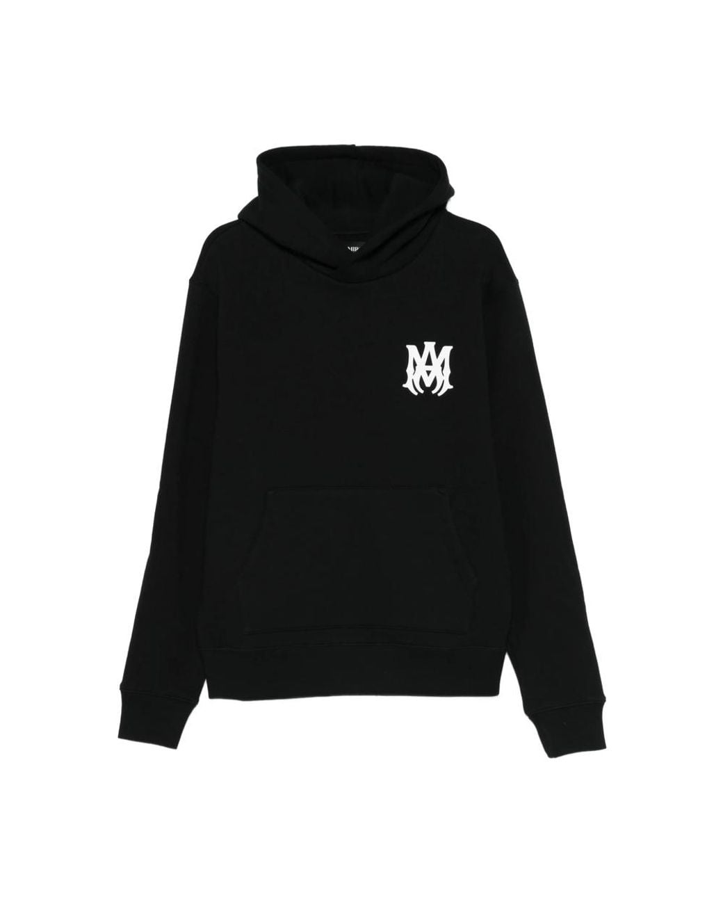 Amiri Black Ma Core Logo-Print Hoodie for men