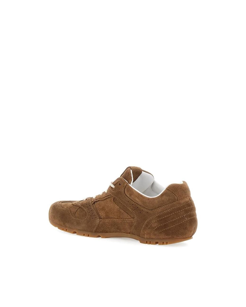 Alohas Brown Suede Sneakers