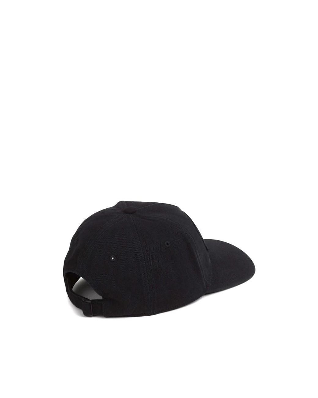 Y-3 Black Logo-Patch Cap Hat for men