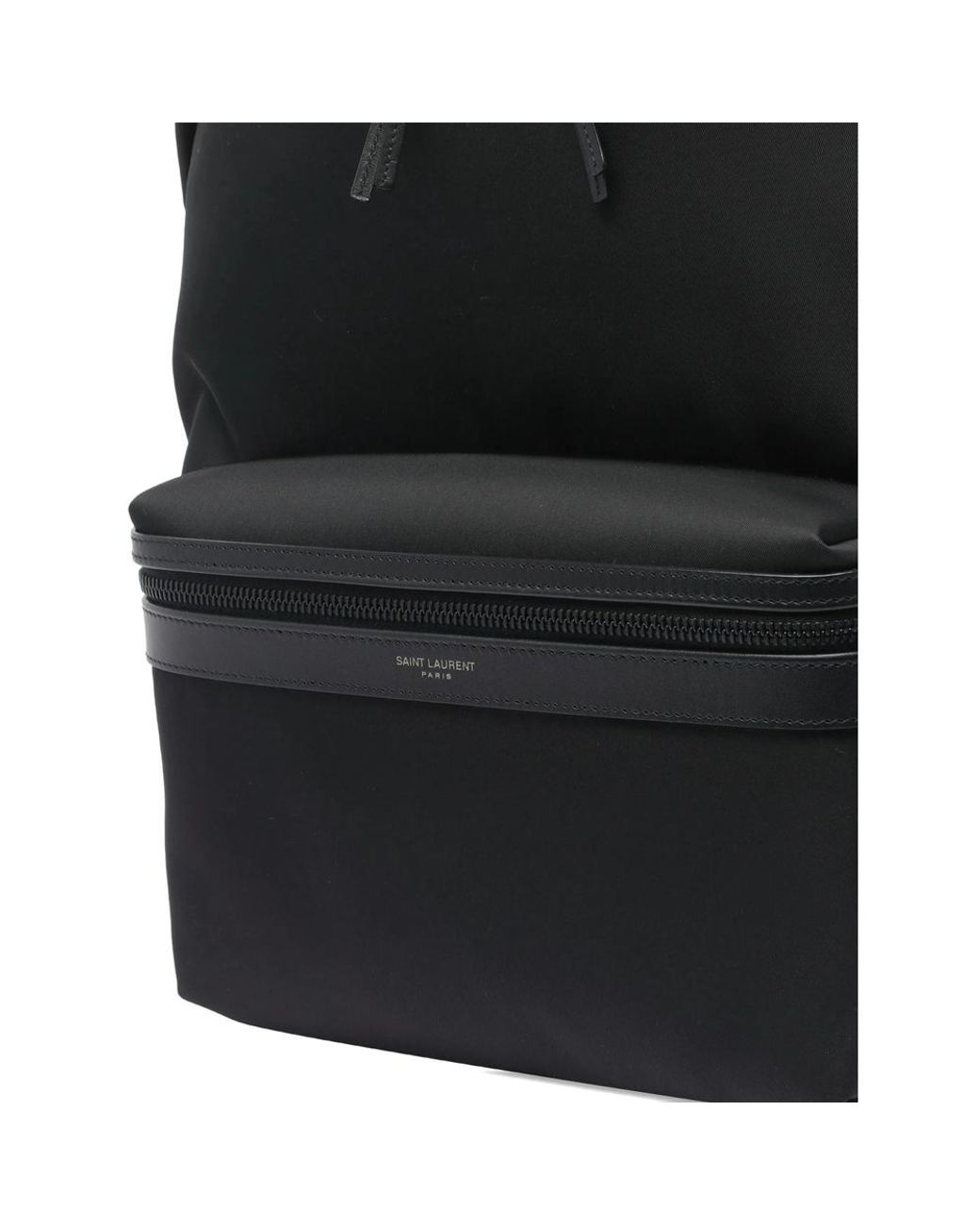 Saint Laurent Black Backpacks for men