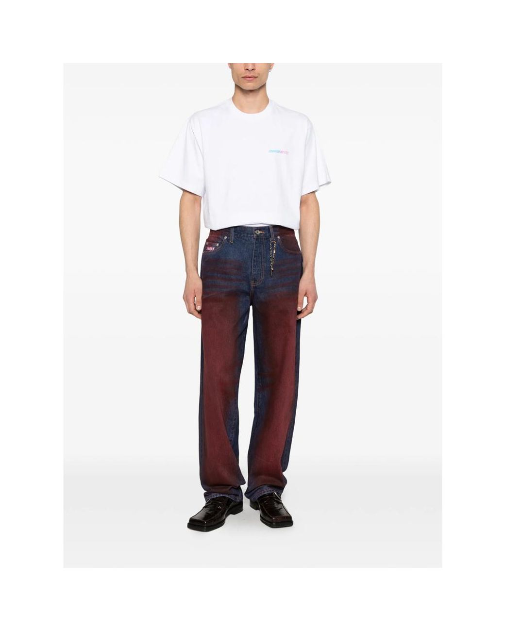 AWAKE NY Blue Orchard Street Baggie Jeans for men