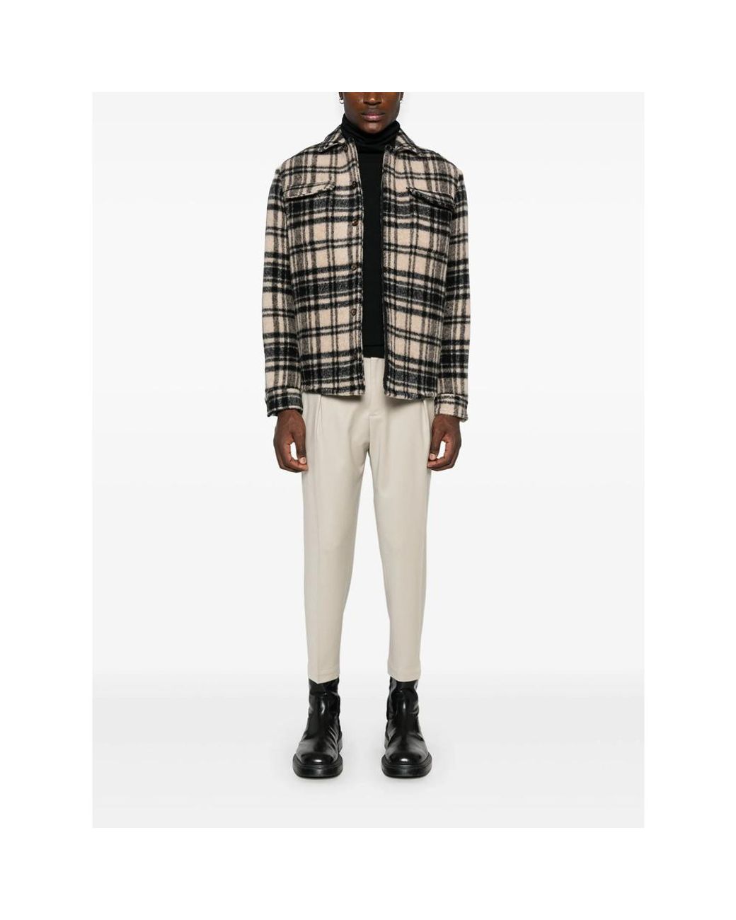 GOES BOTANICAL Black Dolcevita Sweater for men