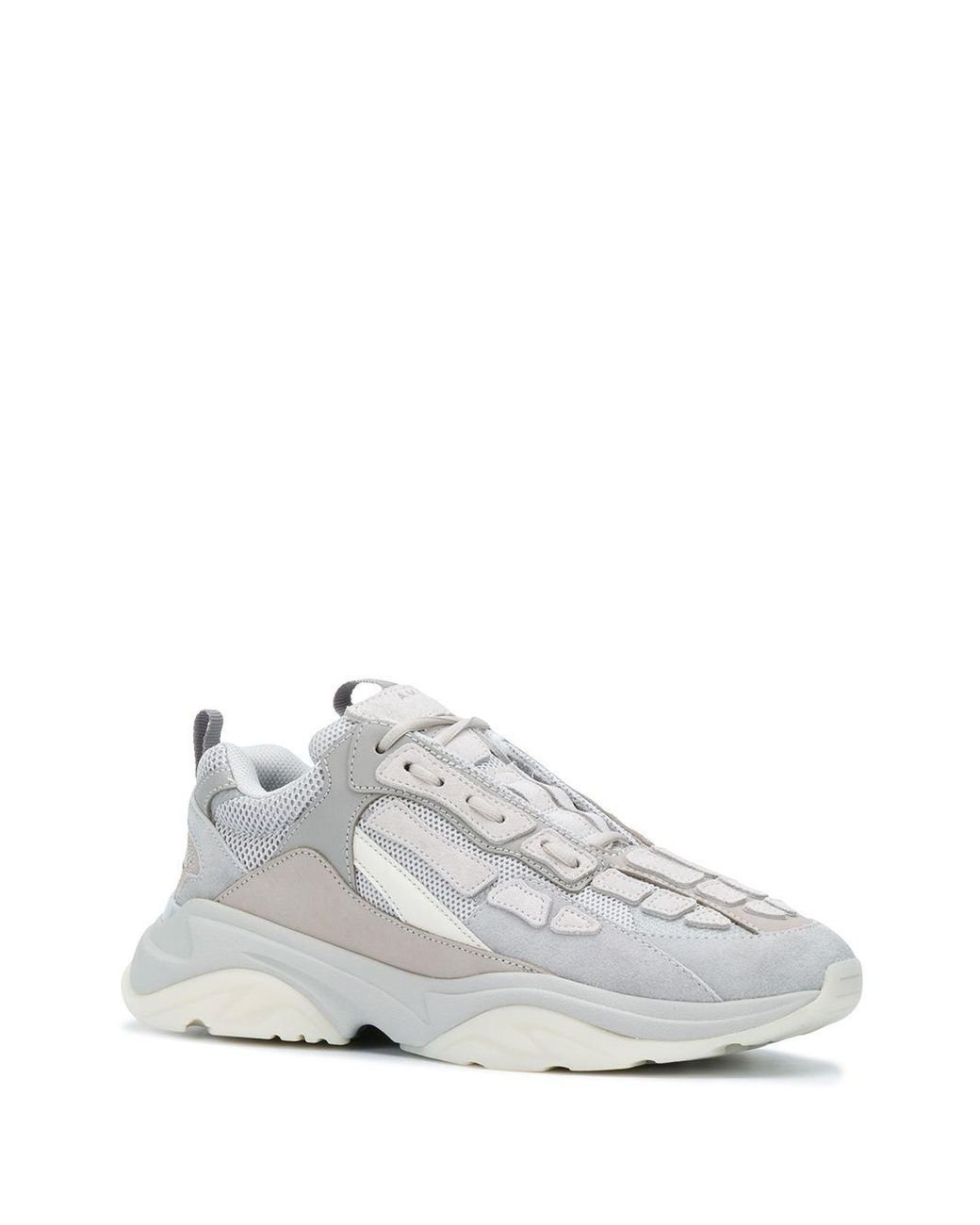 Amiri Bone Runner Sneakers in Grey (Gray) for Men | Lyst