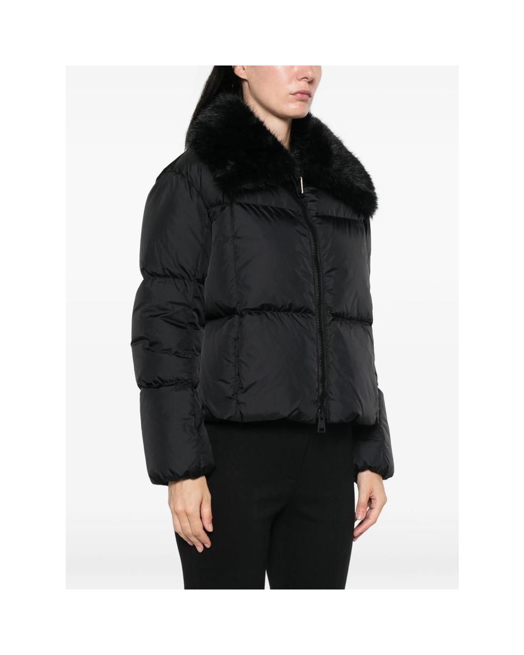 Herno Black Chamonix Padded Jacket