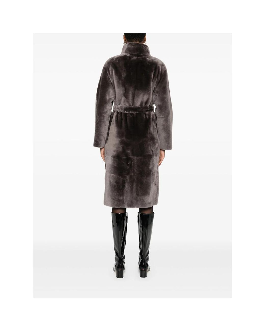 Suprema Black Reversible Coat