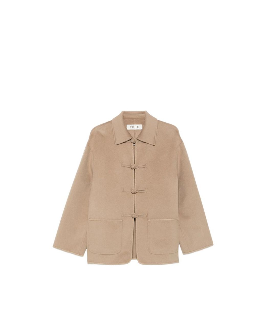 Rohe Natural Mandarin-Fastening Jacket