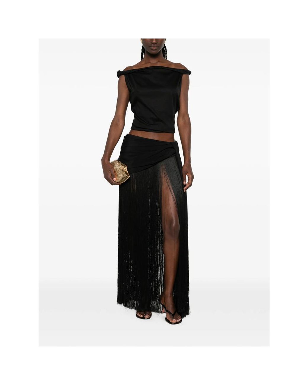 Cult Gaia Black Skirts