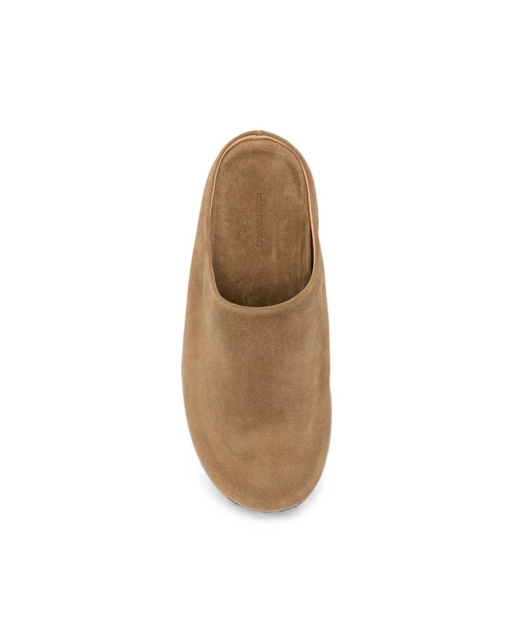Dear Frances Brown Vico Suede Mules