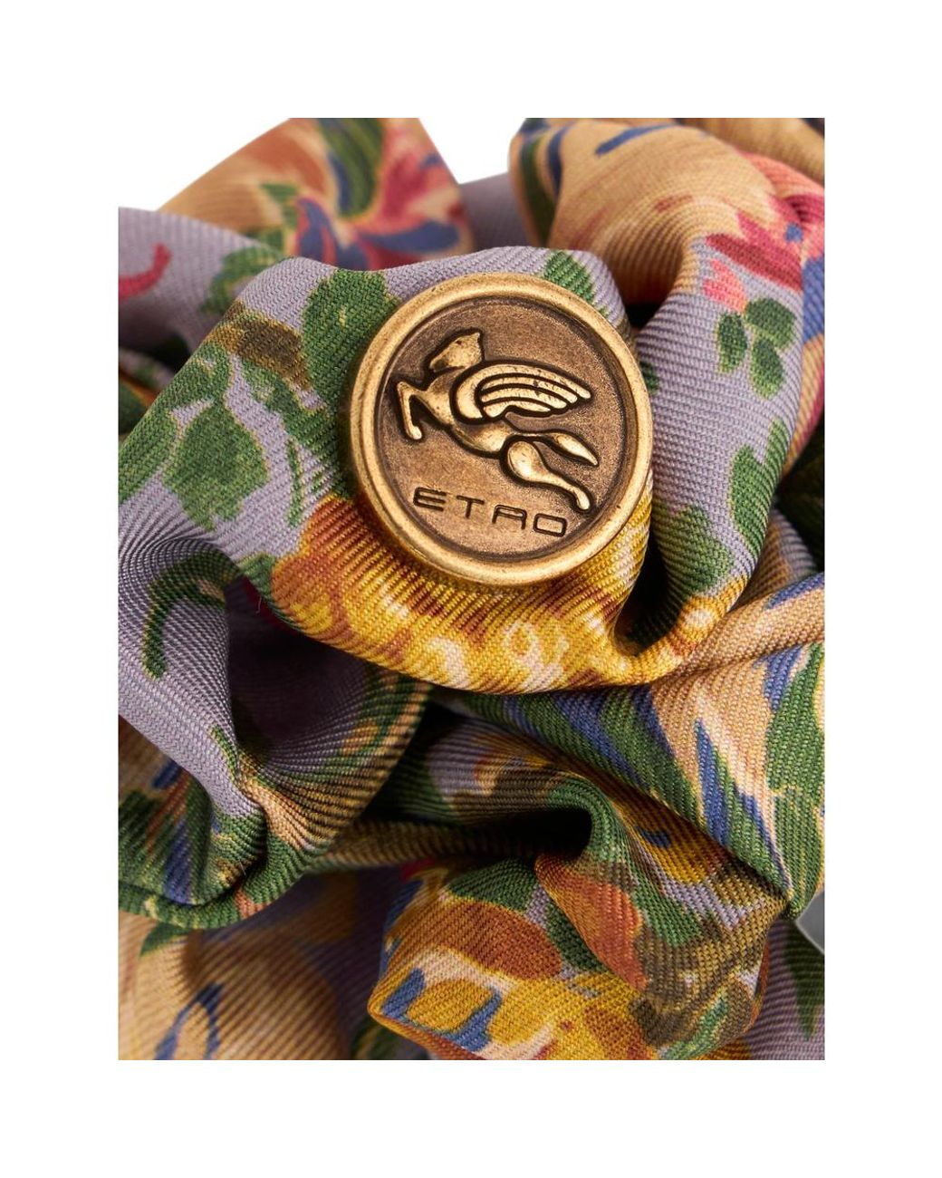 Etro Metallic Hair Accessories