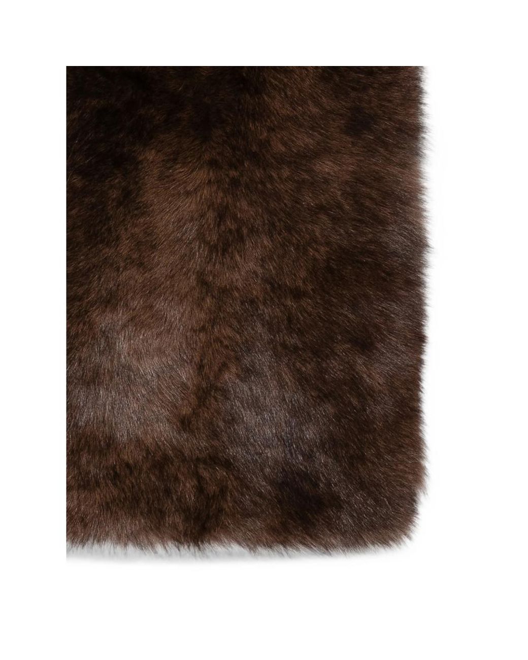 FURLING Brown Shearling Stole
