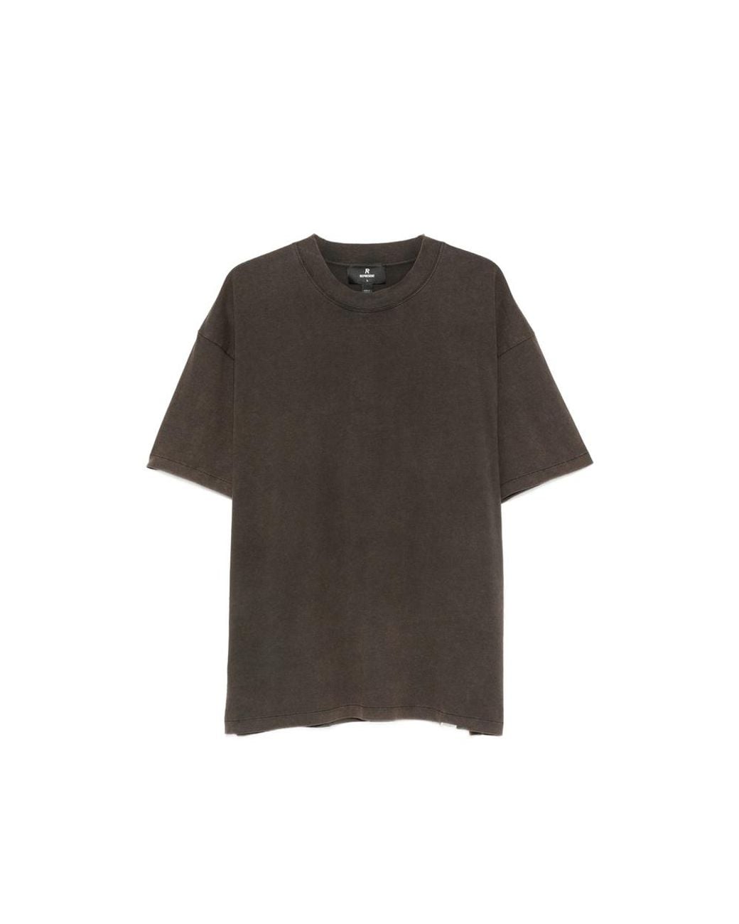 Represent Black Initial Oversized T-Shirt for men