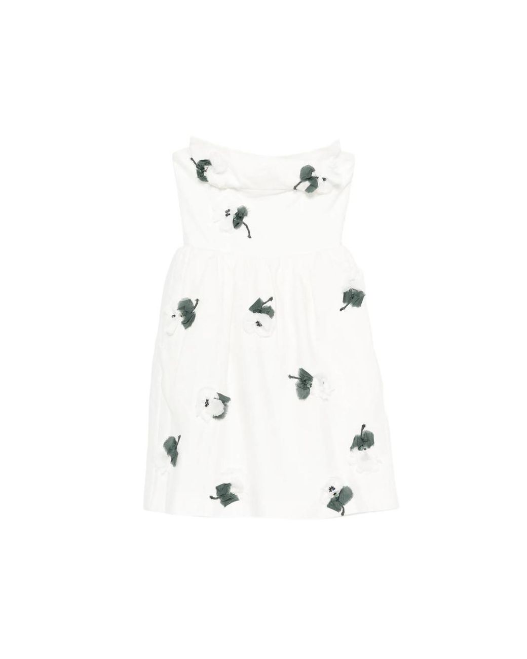 ShuShu/Tong White Dress Linen