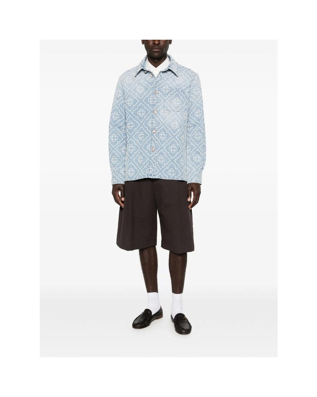 Casablanca Blue Shirts for men