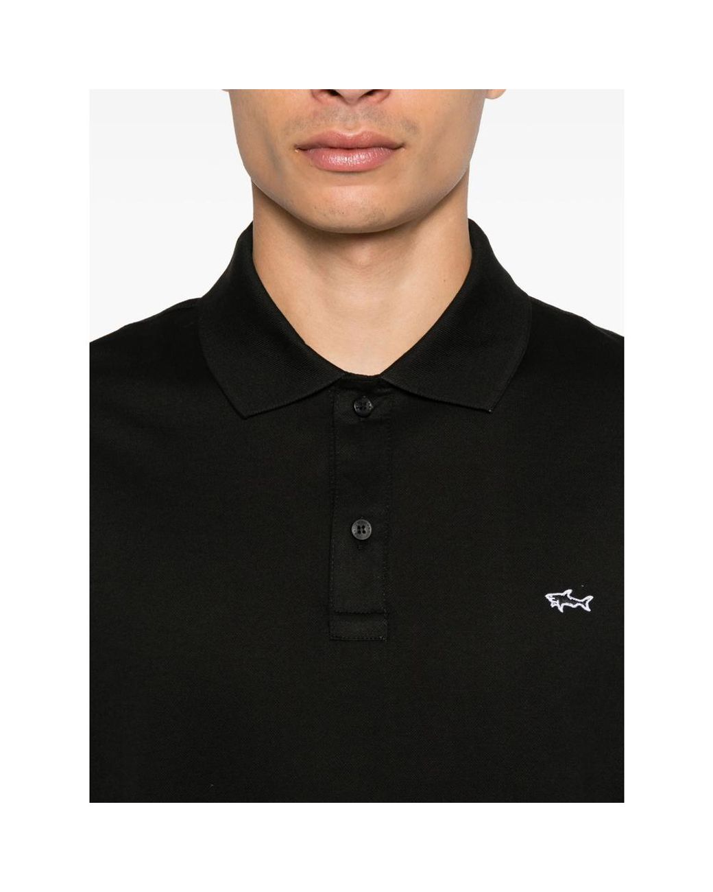 Paul & Shark Black Polo Shirts for men