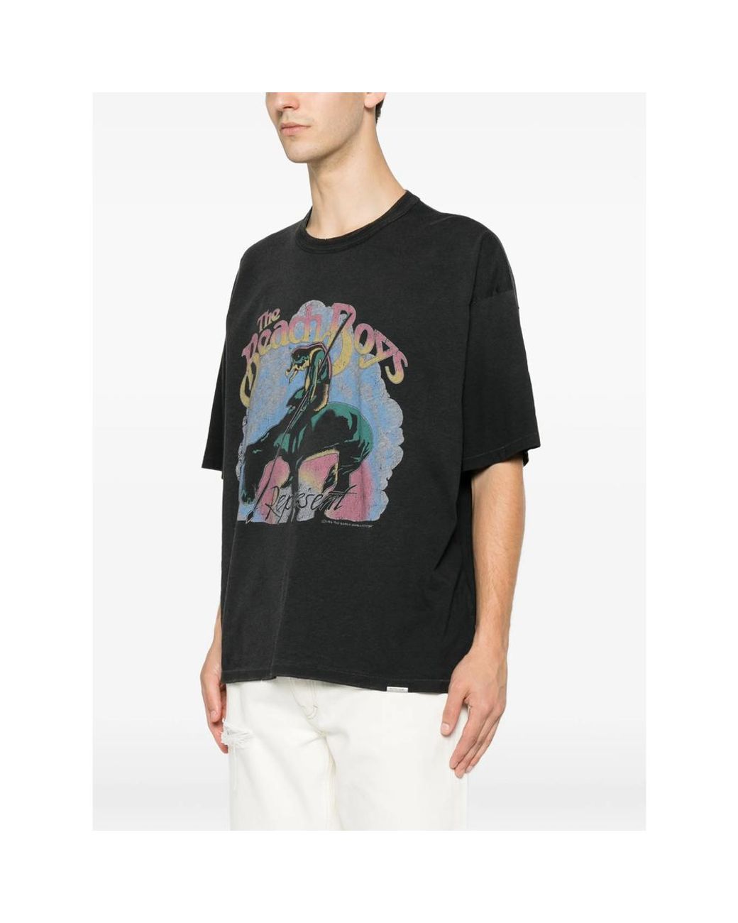 Represent Black T-Shirt for men