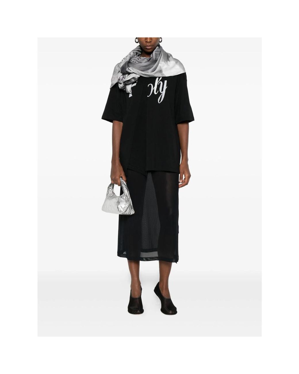 Ann Demeulemeester Black T-Shirts & Vests for men