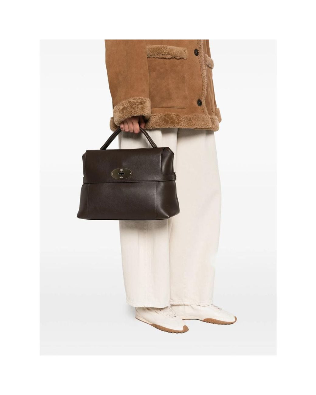 Mulberry Black Stevie Tote Bag