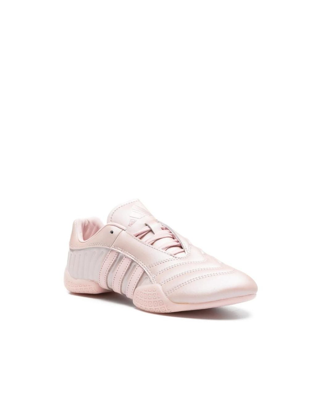 Adidas Pink Sneakers Calf Leather