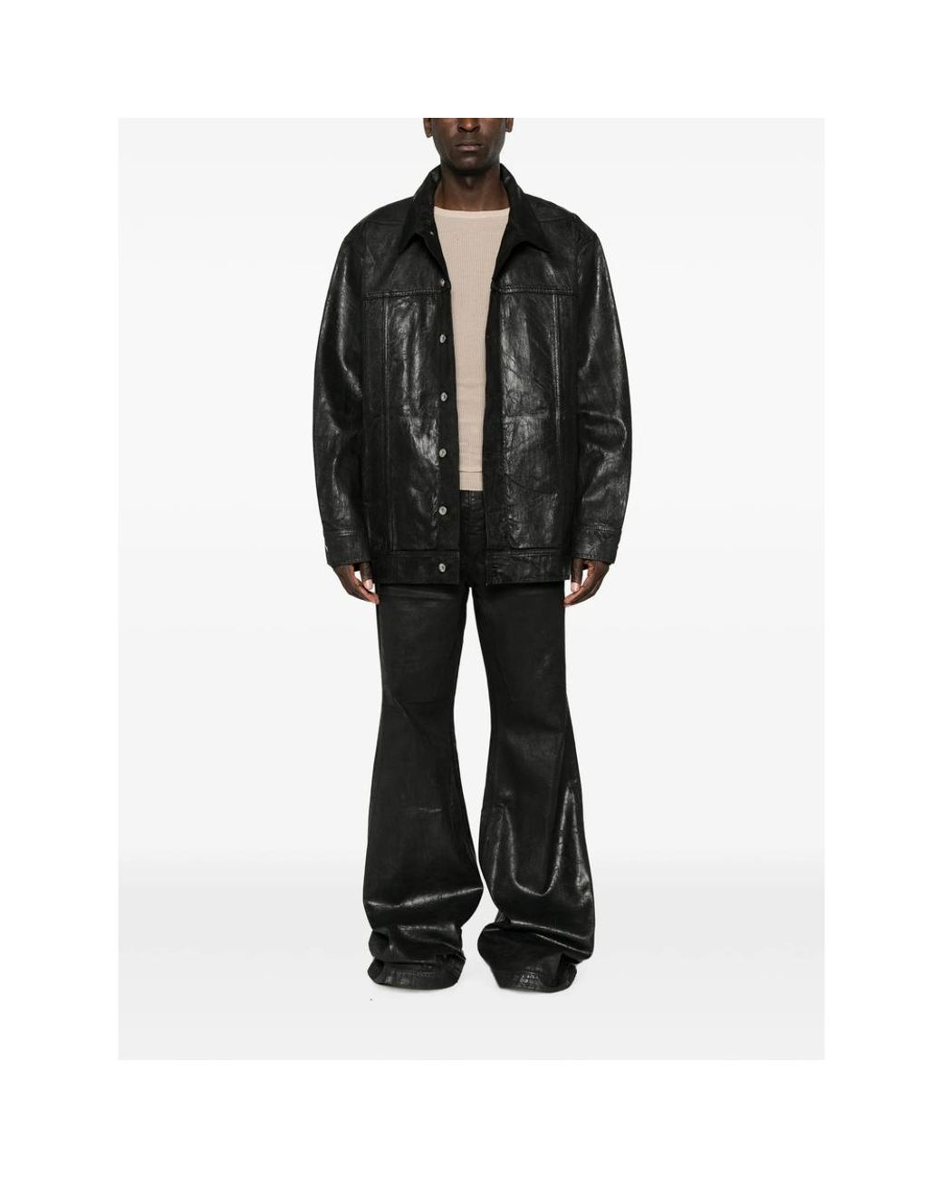Rick Owens Gray Drkshdw Jackets for men
