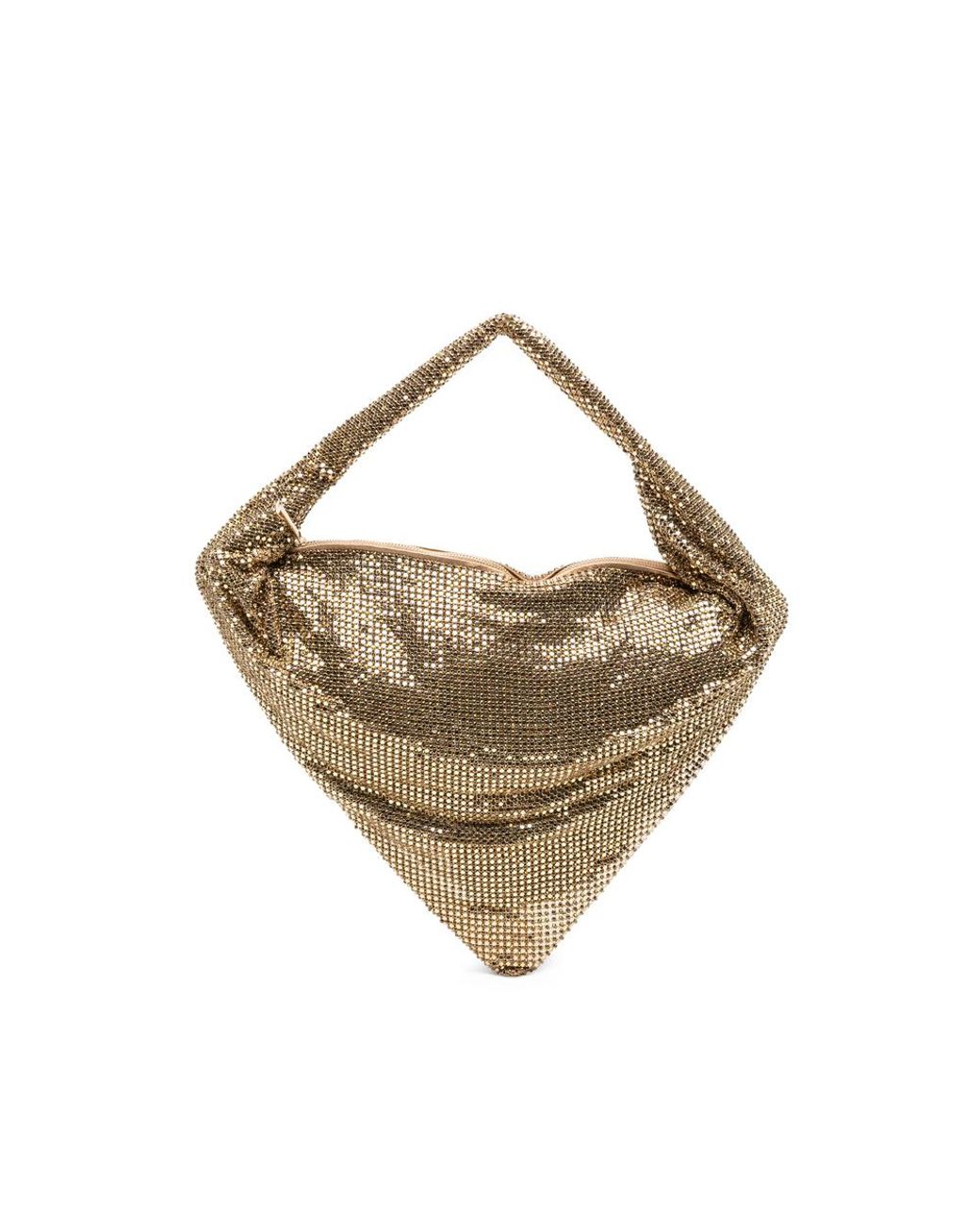 Benedetta Bruzziches Metallic Ursula Shoulder Bag
