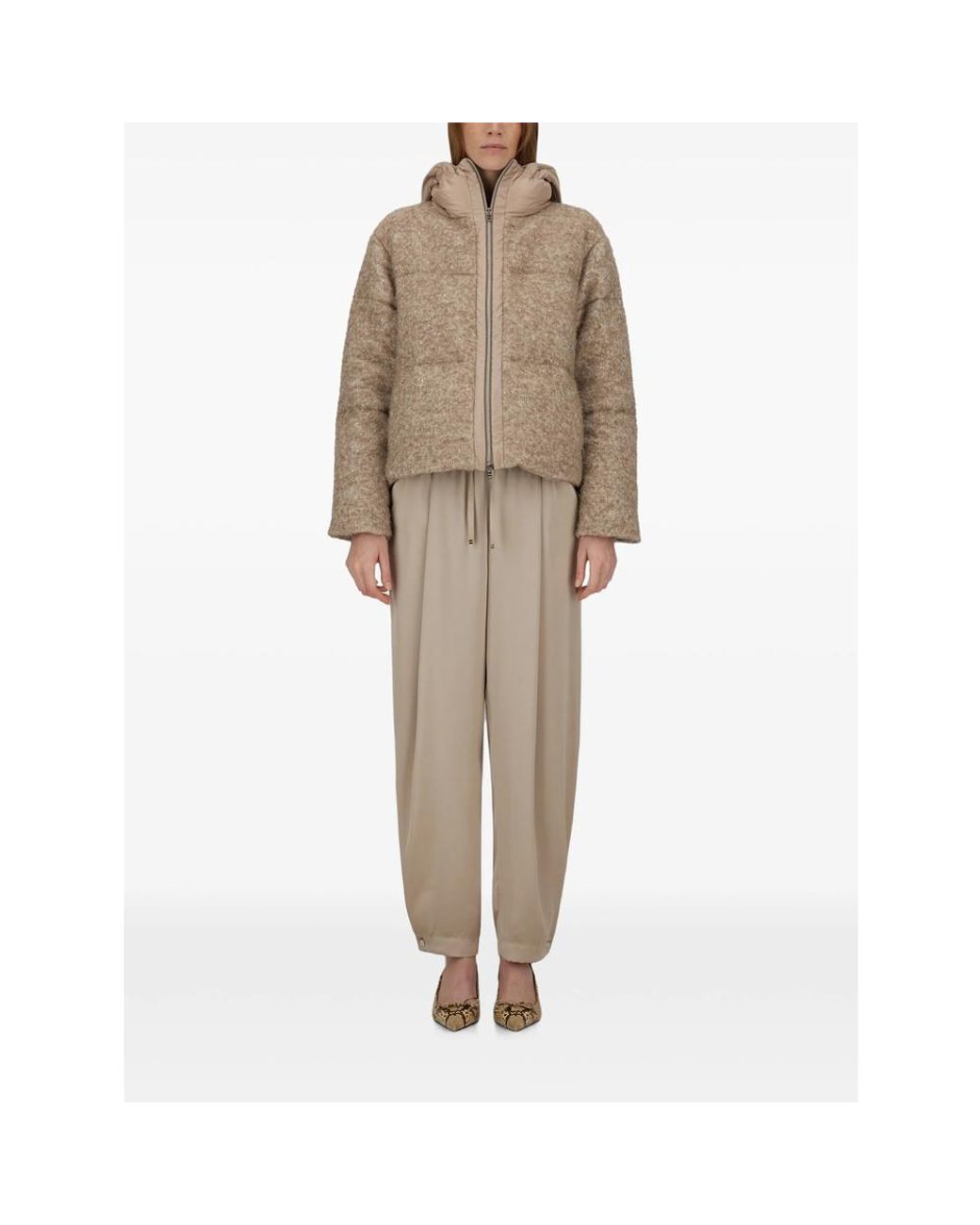 Herno Natural Neutrals Jackets