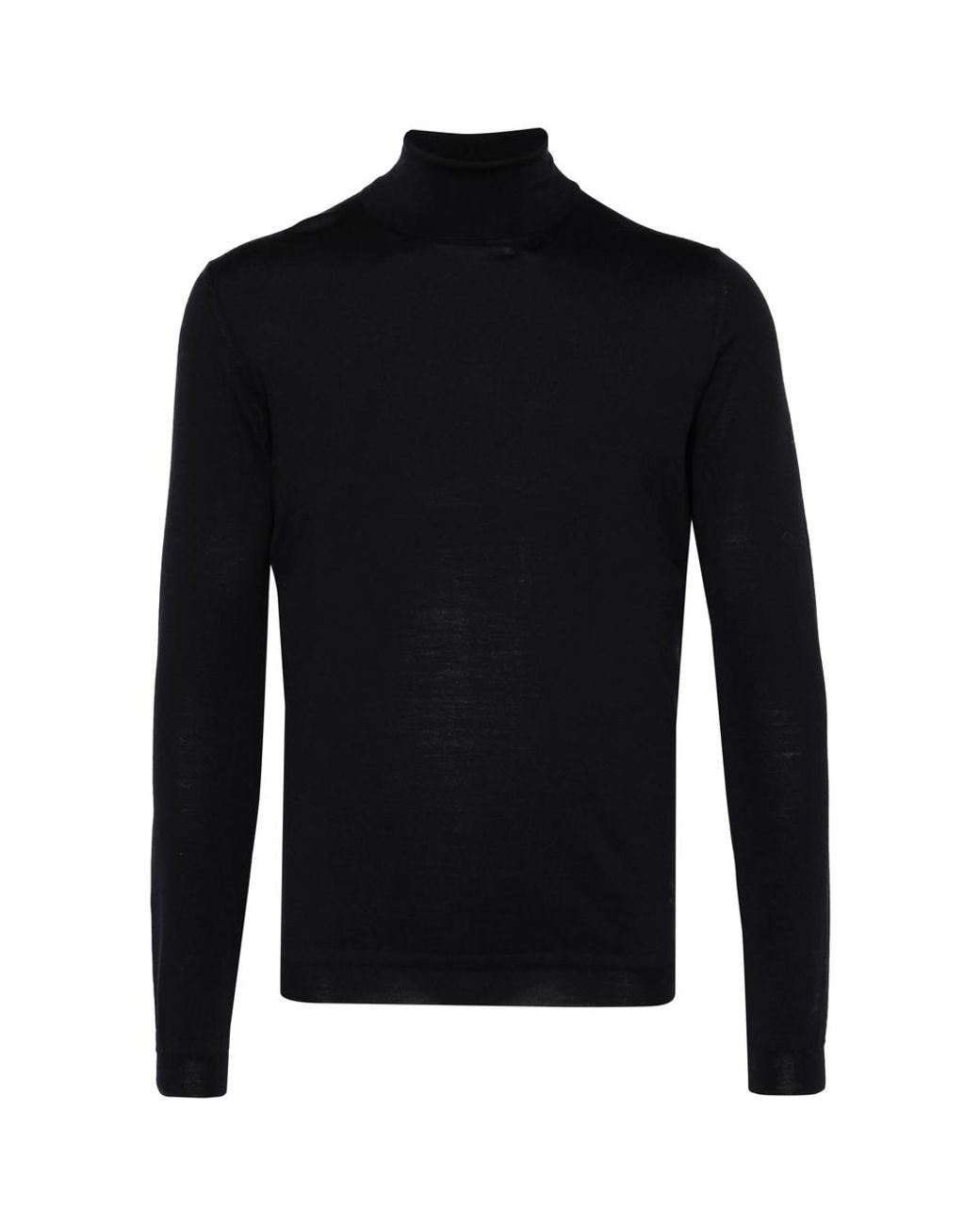 GOES BOTANICAL Black Dolcevita Sweater for men