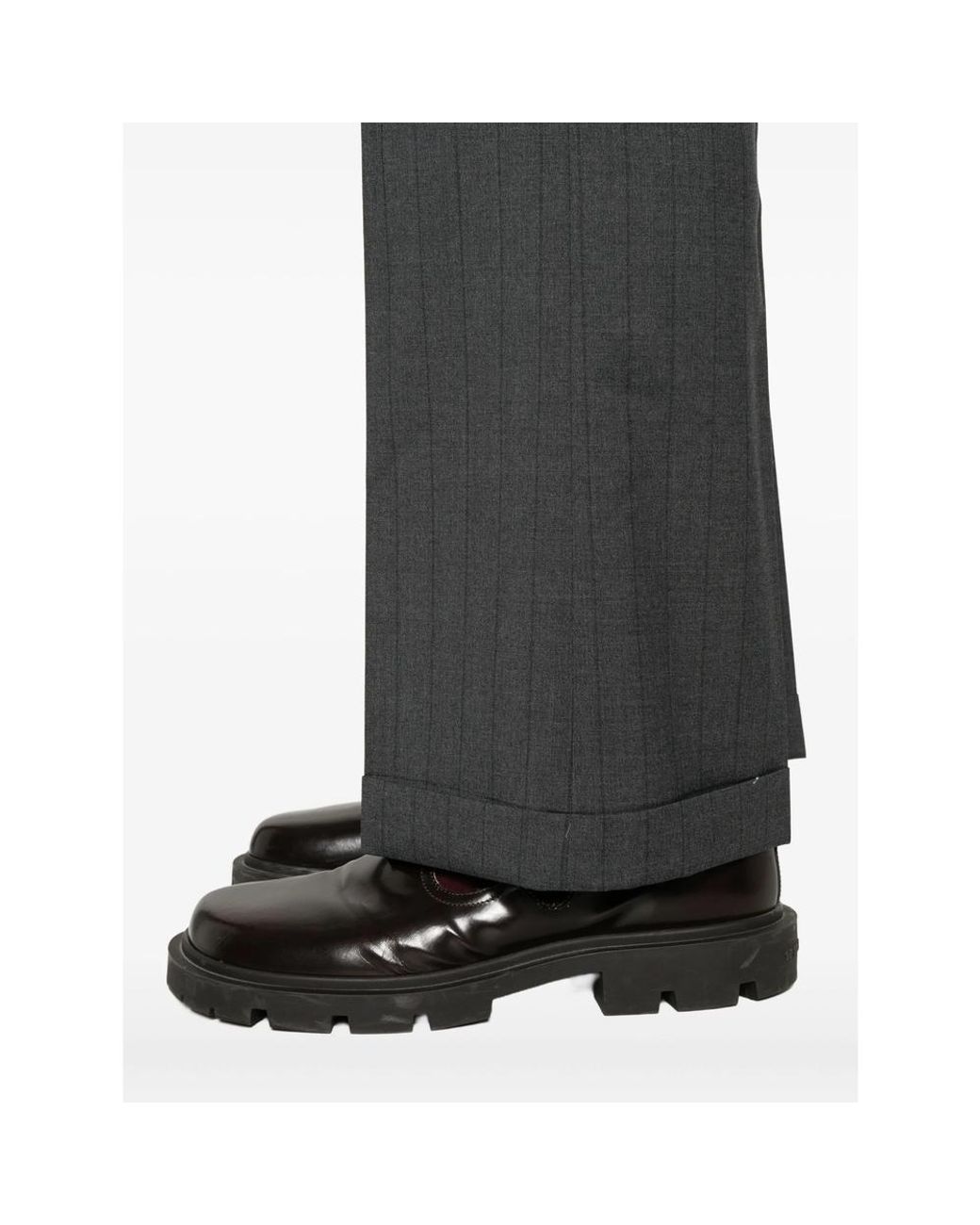 Reveres 1949 Gray Pinstripe Double-Breasted Suit for men