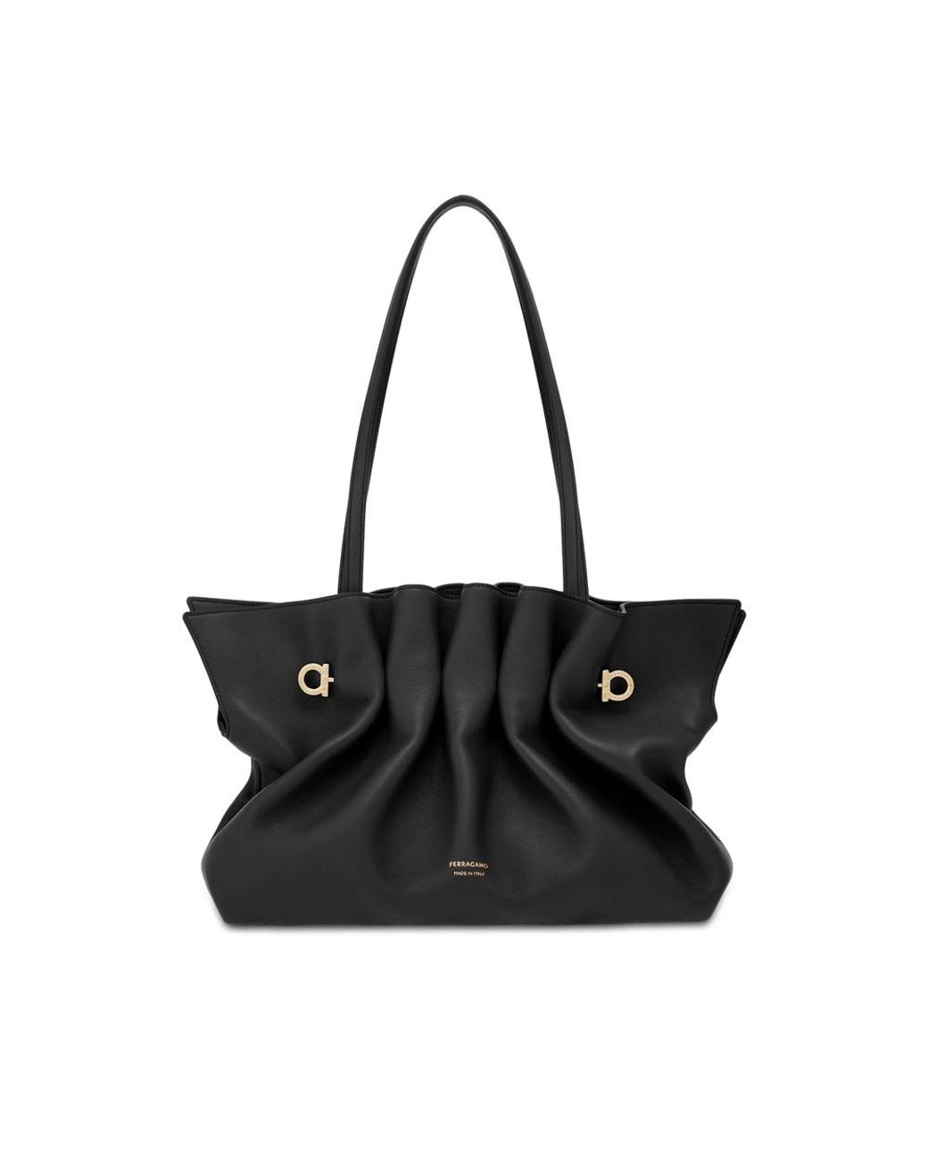 Ferragamo Black Soft-Bag M