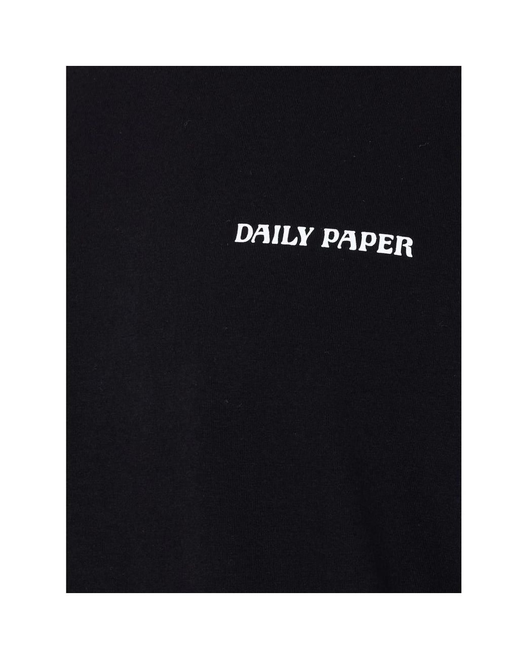 Daily Paper Blue Printed Crew-Neck T-Shirt for men