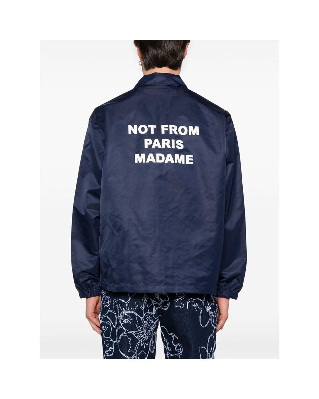 Drole de Monsieur Blue Outerwears for men