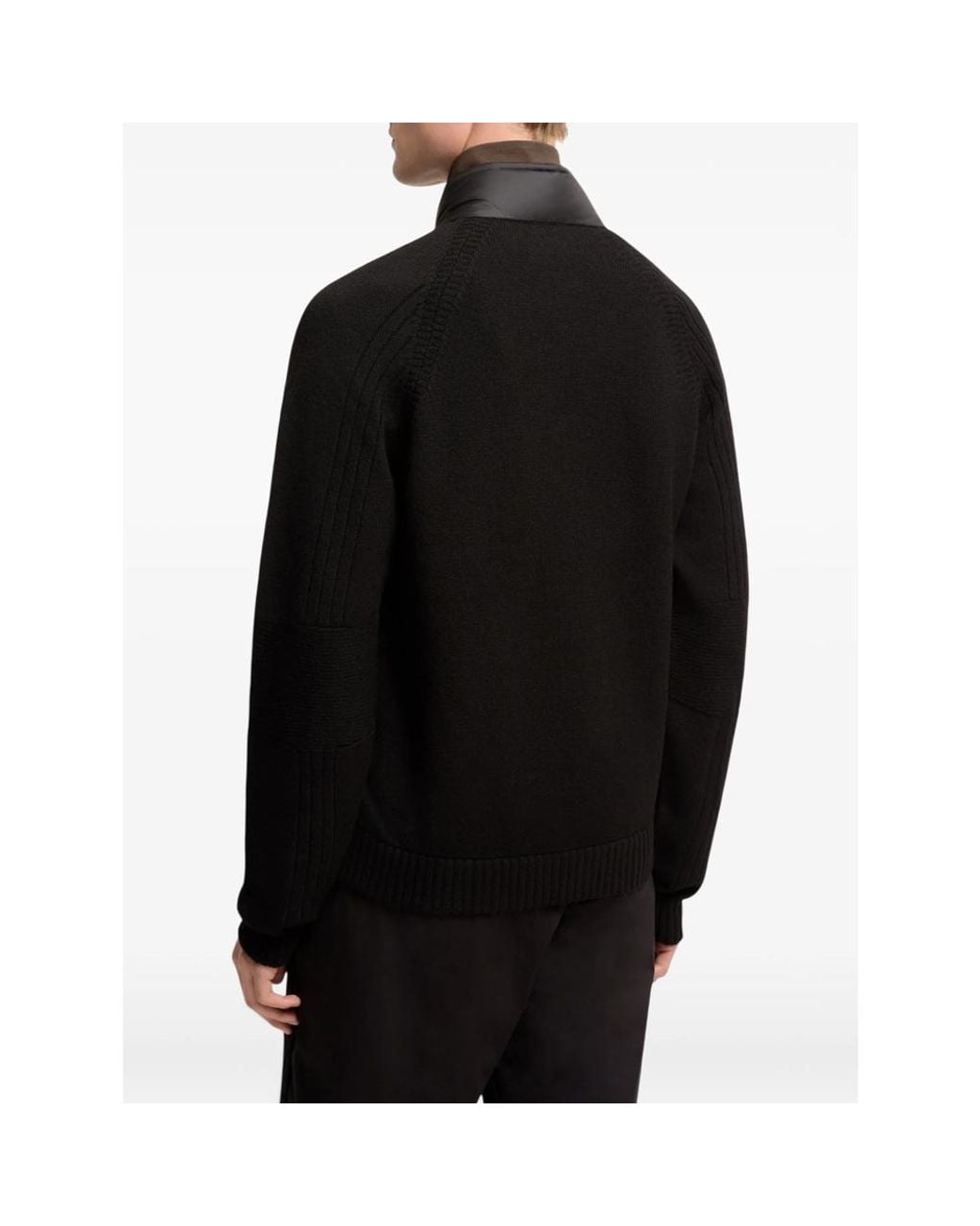 Moncler Black Jackets for men