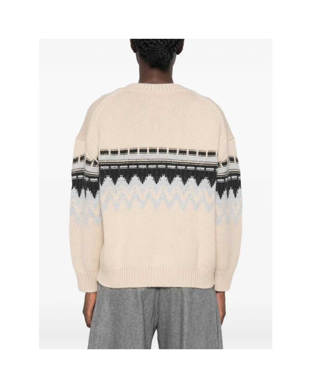 Allude Natural V-Neck Cashmere Cardigan