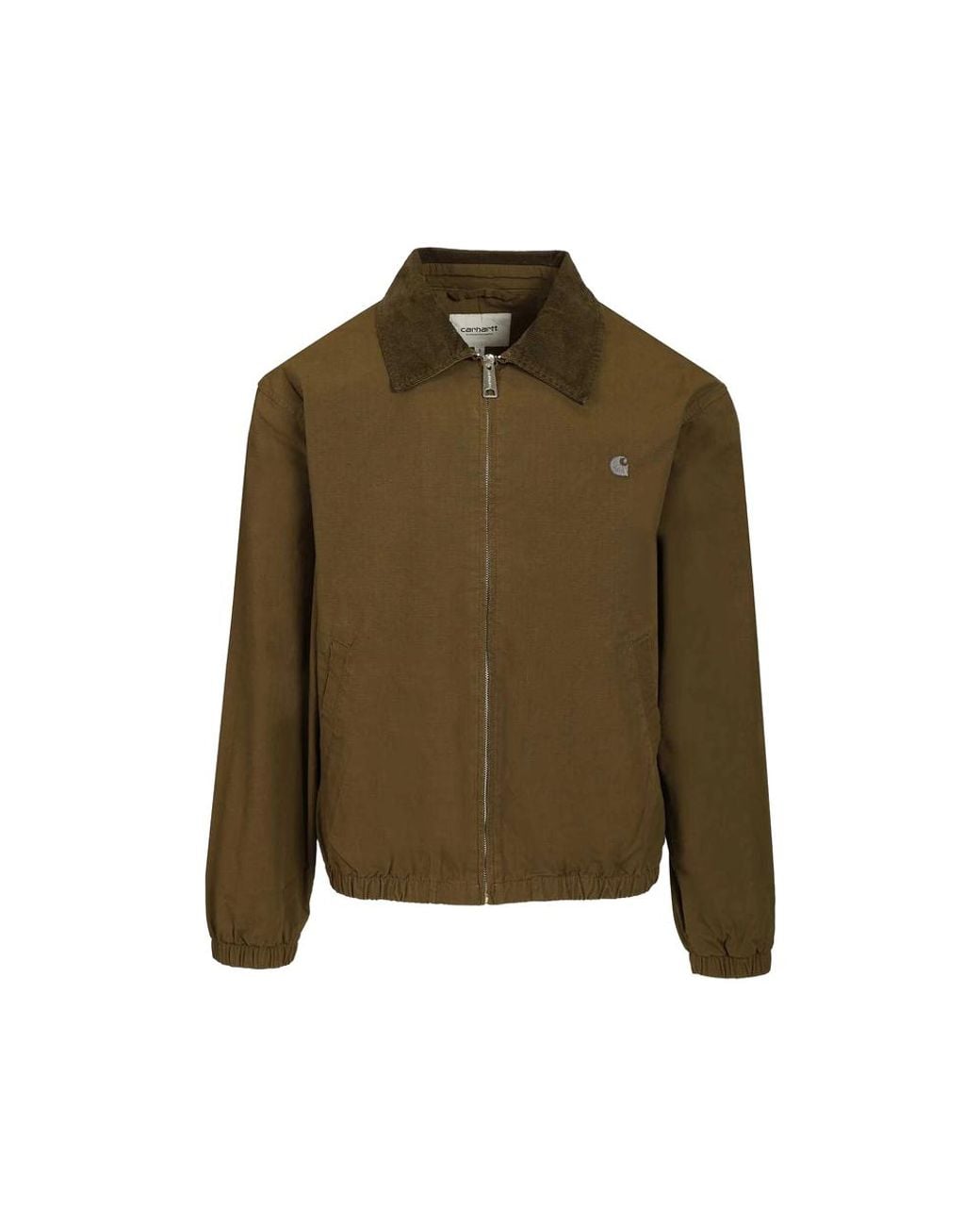 Carhartt Green Jacket Cotton Ripstop for men