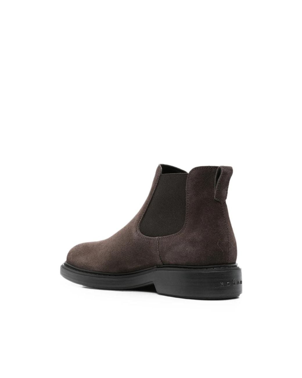 Hogan Brown Chelsea Boots H704 for men
