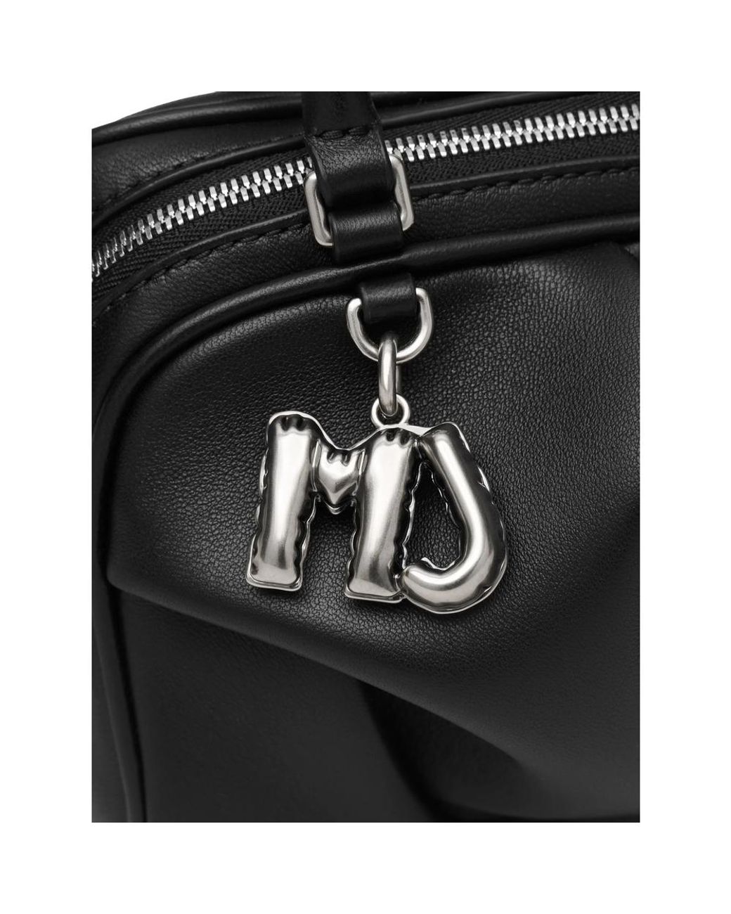 Marc Jacobs Black Leather Tote Bag